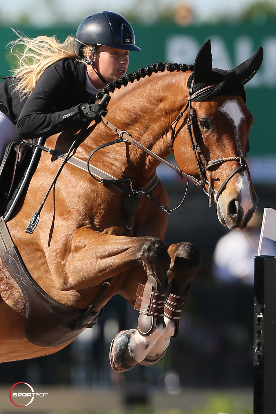 Kristen Vanderveen and Bull Run’s Almighty. Photo © Sportfot.