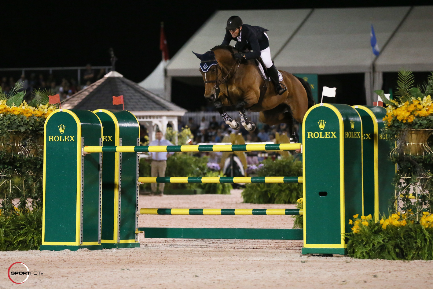 McLain Ward and HH Azur. Photo © Sportfot