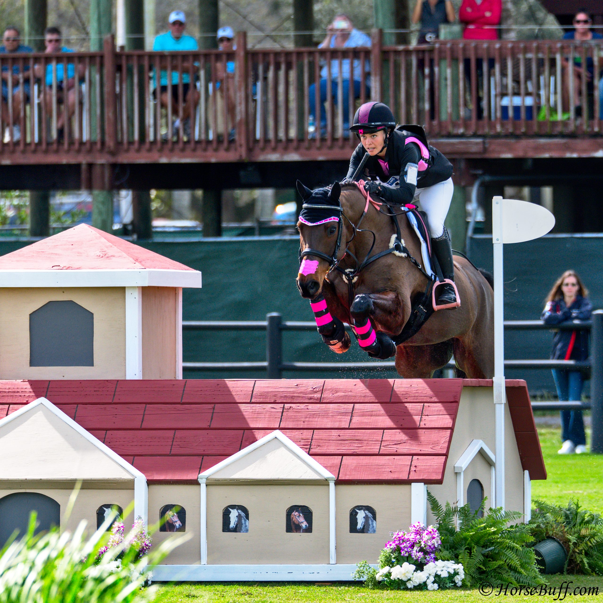 Charlotte Collier riding Clifford M