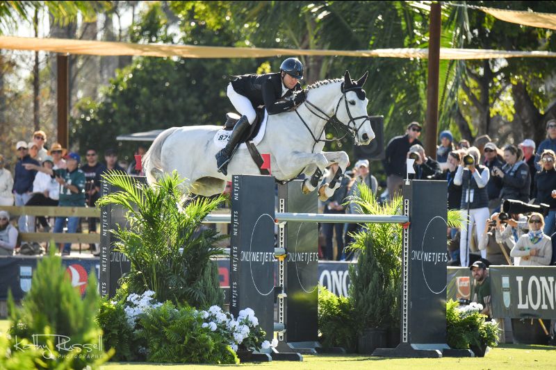 Devin Ryan (USA) and Eddie Blue finished third. Photo by Kathy Russell Photography.