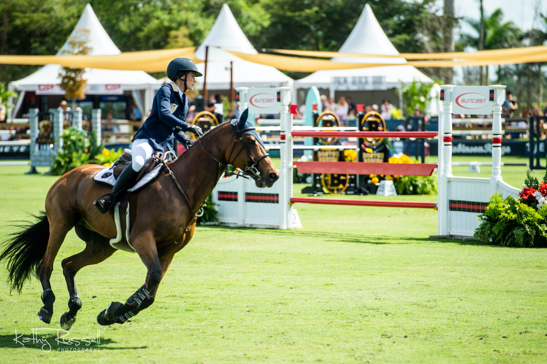 Jessica Springsteen (USA) and RMF Zecile were third.