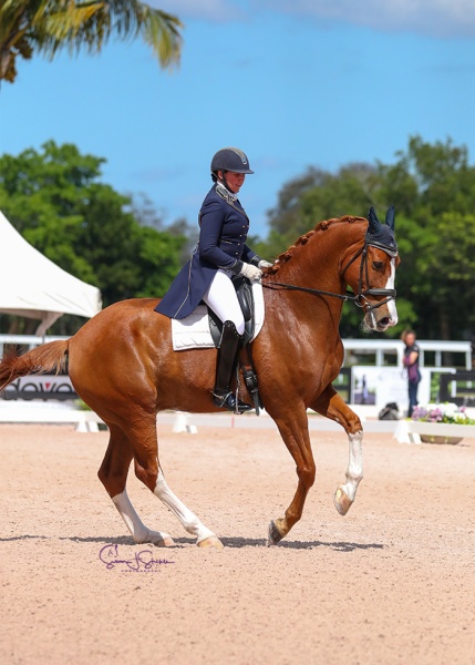 Riding Grayton Beach, Jodie Kelly-Baxley (USA) is the convincing winner of the FEI Prix St. Georges Future Challenge, presented by Summit Farm. ©SusanStickle.com