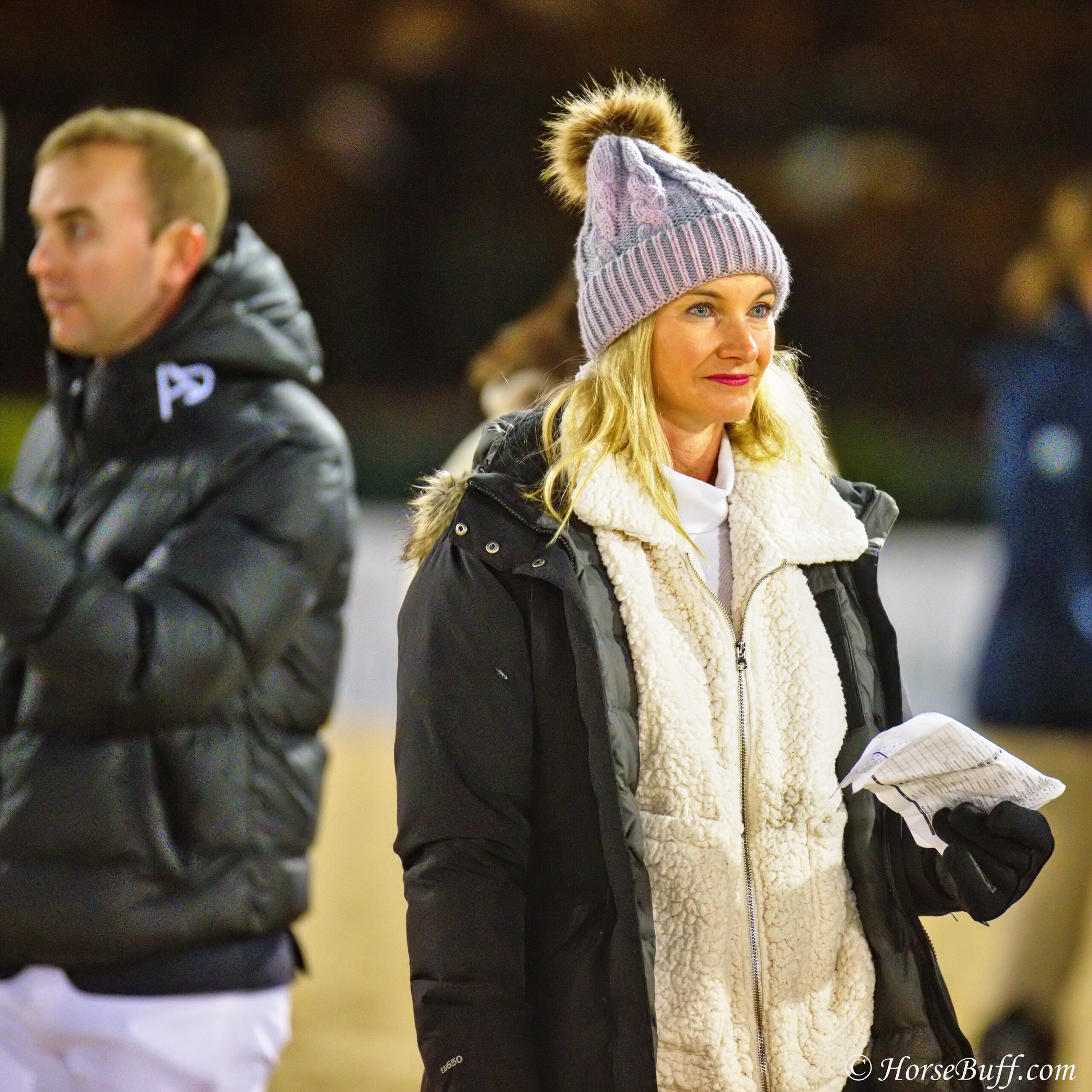 Walking the course at the CHF 140,000 Southern Arches CSI3* Grand Prix © HorseBuff.com