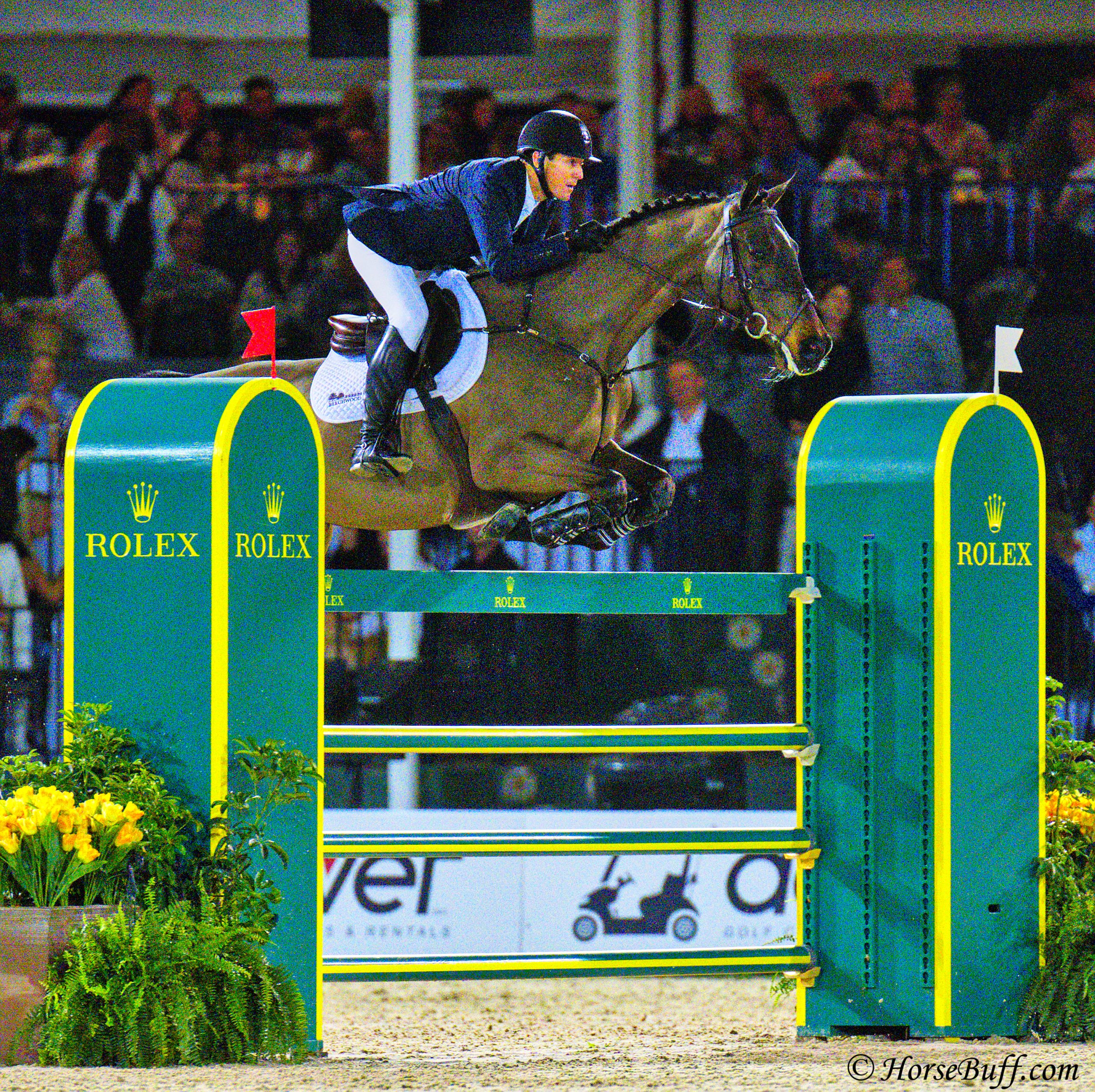 Mclain Ward and Callas win the CHF406,000 Fidelity Investments CSI5* Grand Prix. Photo © HorseBuff.com