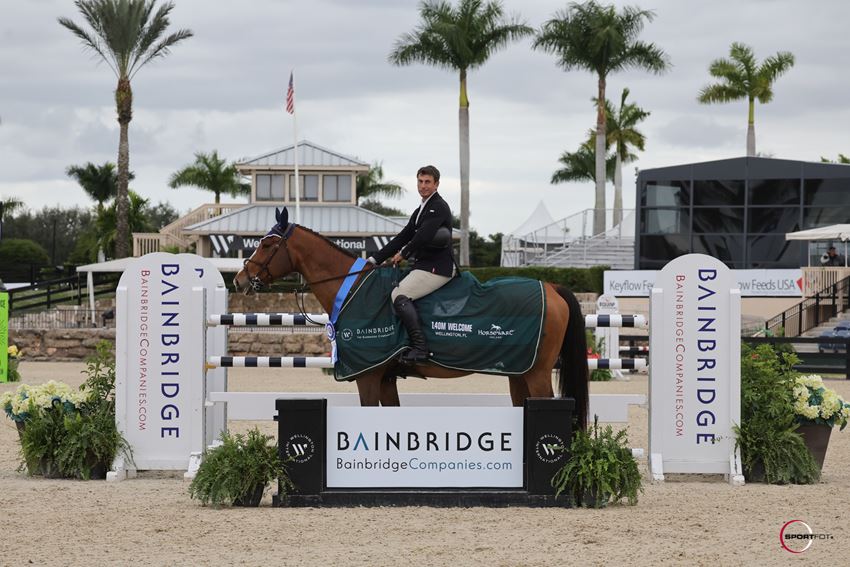 Nikko Ritter & Aquiles Del Caribe Z in the $10,000 Bainbridge Companies 1.40m Stake © Sportfot