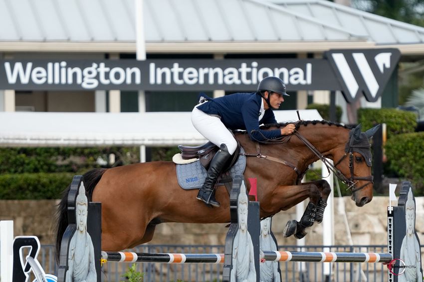 Nikko Ritter & Aquiles Del Caribe Z in the $25,000 #1 Education Place Grand Prix © Sportfot