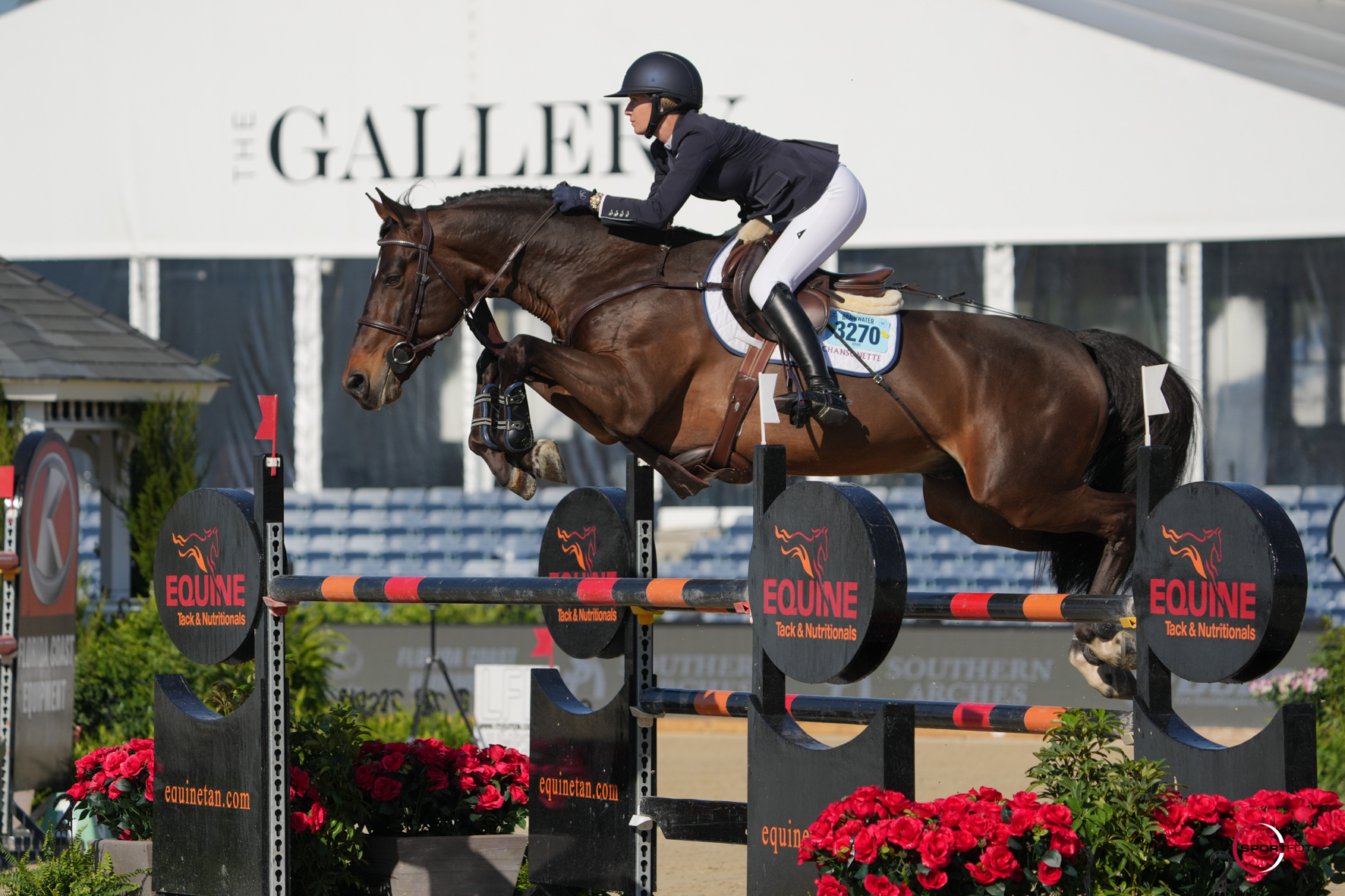 Lillie Keenan & Opium JW van de Moerhoeve TN. Photo © Sportfot