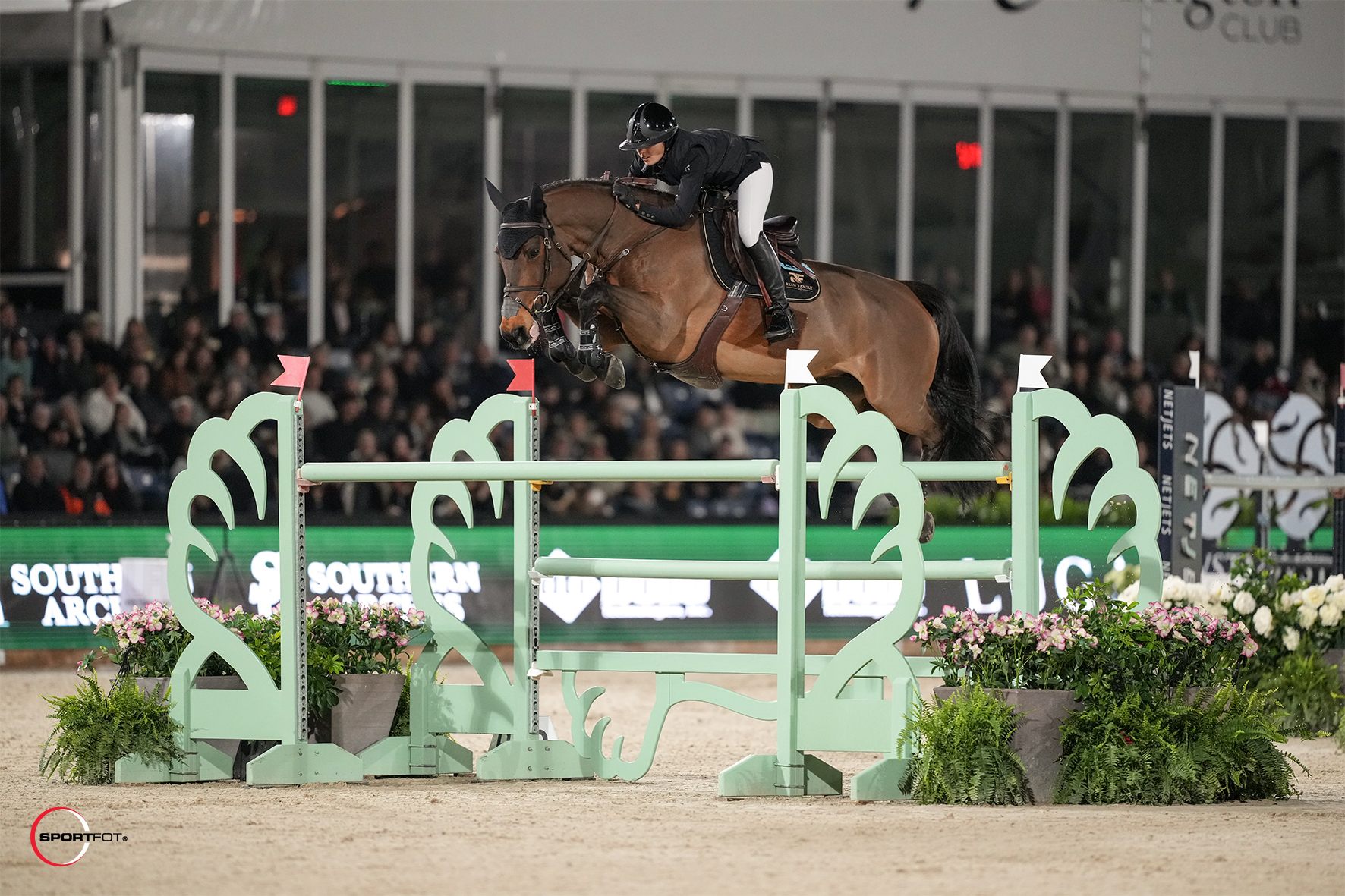 Nina Mallevaey & Dynastie de Beaufour. Photo © Sportfot